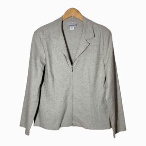 Fashion Bug Womens Petite Linen Blend Jacket